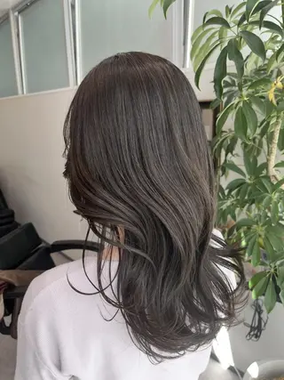 ロング カラー トリートメントモデル カラーモデル✨祐里佳のヘアスタイル