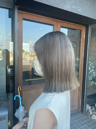 ミディアム カラー 艶髪/透明感カラー/ 韓国/nonokaのヘアスタイル