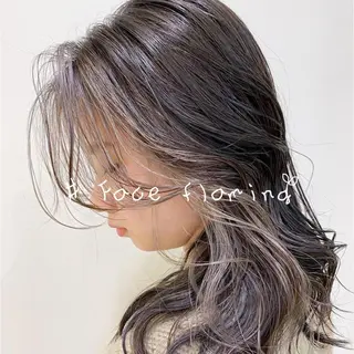 カラー ブリーチ/ハイトーン ピンク/ベージュ🎟のヘアスタイル