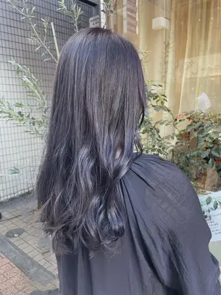 ロング 松島 涼花のヘアスタイル