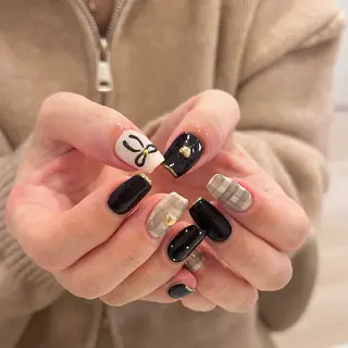 ネイル CLUTCH.eyelash.阿倍野所属・CLUTCH 阿倍野 いけだのネイルデザイン