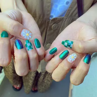 ネイル To Me Nail所属・🩵 mei🩵のネイルデザイン