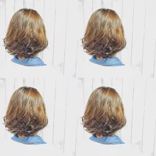 ショート ミディアム パーマ boutique misakiのヘアスタイル