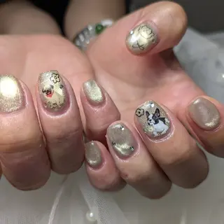 ネイル 門戸厄神プライベートサロンulunail所属・ulunail mikaのネイルデザイン