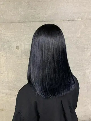 ミディアム カラー メンズ THE./ブリーチ 透感カラー/髪質改善のヘアスタイル