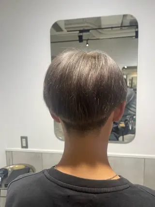 ショート メンズ くらたに りくのヘアスタイル