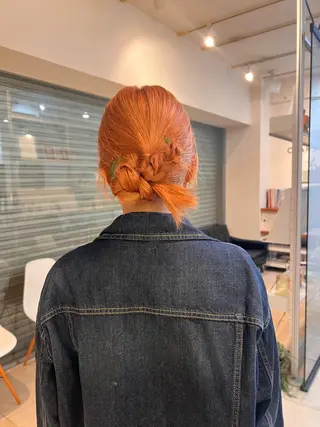 カラー ヘアアレンジ リリカ🐈‍⬛ブリー チカラー/上永谷のヘアスタイル