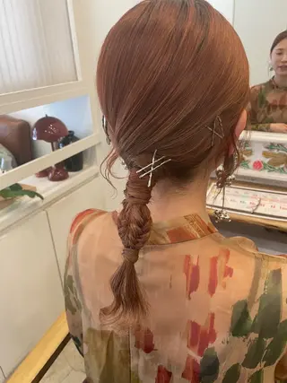 ヘアアレンジ 堀田 結香のヘアスタイル