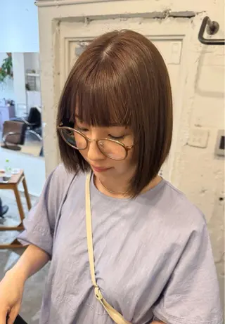 ミディアム カラー ☆unu☆ ナナミのヘアスタイル