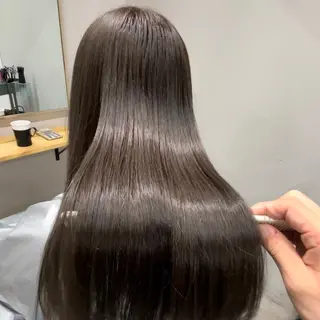 ロング juhl/髪質改善/ 縮毛矯正/遠藤航平のヘアスタイル