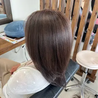 セミロング カラー VIM hair 泡瀬店所属・ミサ ミサのヘアスタイル
