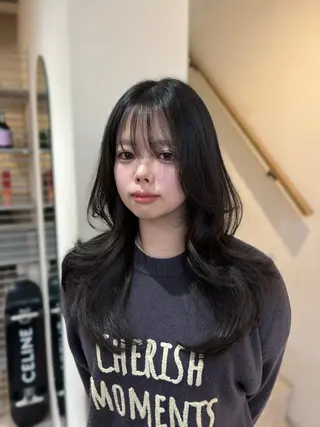 ロング H by shiomih所属・藤原 楓愛/shiomiHのヘアスタイル