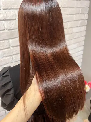 ロング カラー 筒井 璃音のヘアスタイル