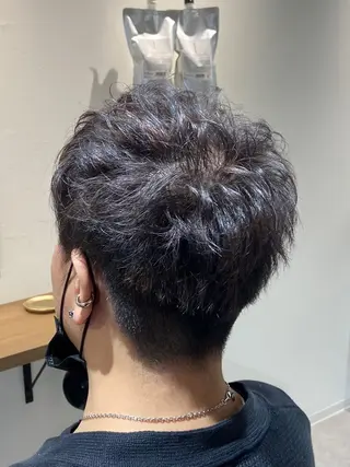 メンズ Le un所属・Leun（ルアン） 奥村綾菜のヘアスタイル