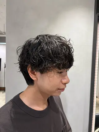 パーマ メンズ メンズカット松戸/韓 国/メンズパーマ航太のヘアスタイル