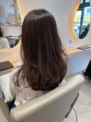 ロング カラー レイヤー/透明感/髪 質改善/メンズ/佐藤のヘアスタイル