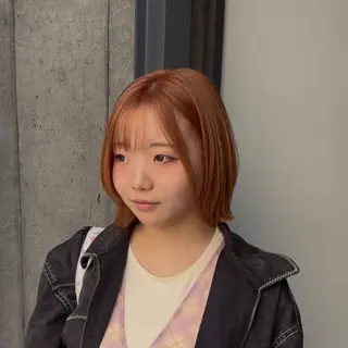 ショート カラー aura所属・CONAN｜盛岡ボブ 特化/タッセルボブのヘアスタイル