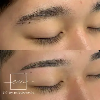 アイブロウ Na0 .en ornerのマツエク・マツパデザイン