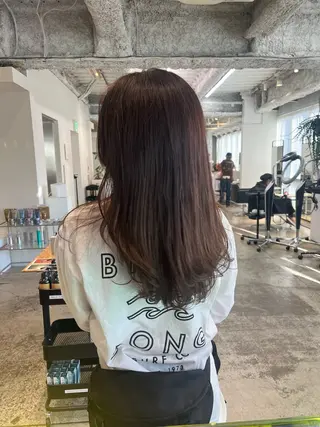 ロング カラー ANY/須田 麻人/ハードパーマのヘアスタイル