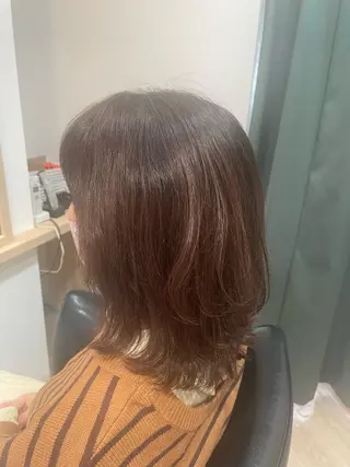 ミディアム 小西 優萌のヘアスタイル