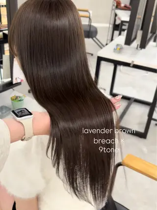 ロング カラー 盛れる顔まわり✨🎀 モテカラー別所好葉のヘアスタイル