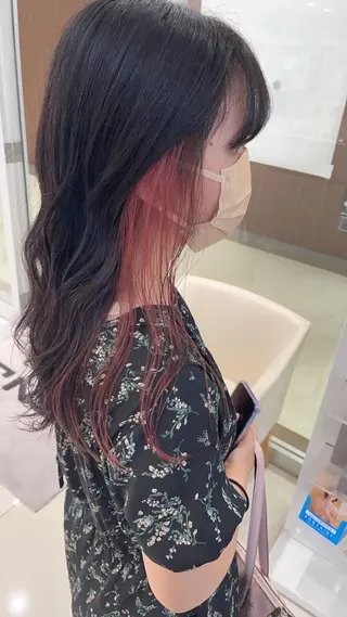 カラー 新規限定カット無料 クーポン有り【桂口】のヘアスタイル