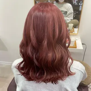 セミロング カラー ヘアアレンジ 松永 梨央のヘアスタイル