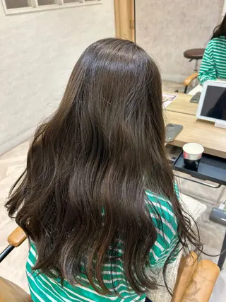 ロング カラー La Bonheur hair Olivier北千住店【ラボヌールヘアーオリヴィエ】所属・RAN 🎀のヘアスタイル