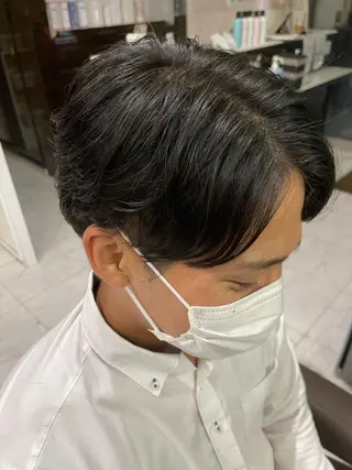 ショート ❄️メンズカット 落合諒❄️のヘアスタイル