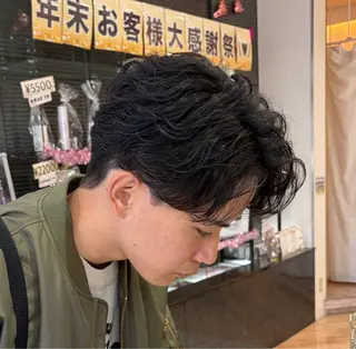 パーマ メンズ ✨似合わせ特化美容師 WILL上村 拳吾のヘアスタイル