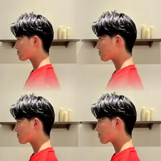 ショート パーマ ニュートラルカラー 🧊横田 さえのヘアスタイル