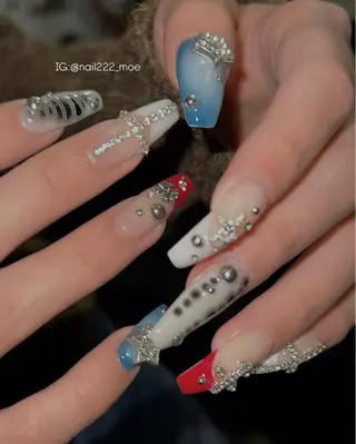 ネイル ⟡.*222⋰˚☆ MöEのネイルデザイン