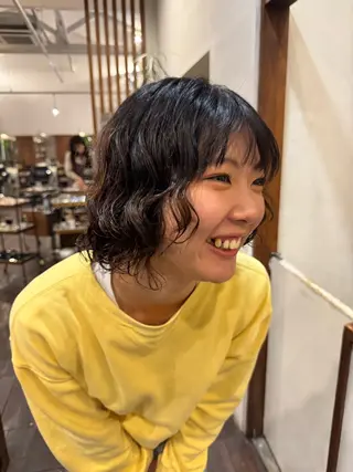 パーマ MOK大阪梅田店 Asahiのヘアスタイル