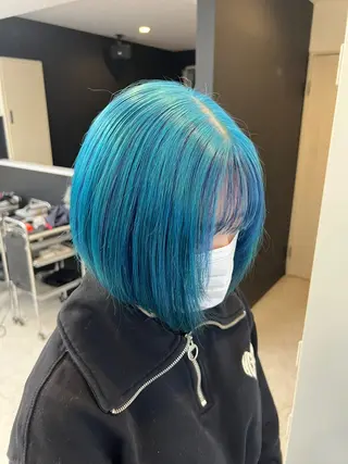 ショート カラー 🦋韓国ヘア 坂本 菜摘🦋のヘアスタイル