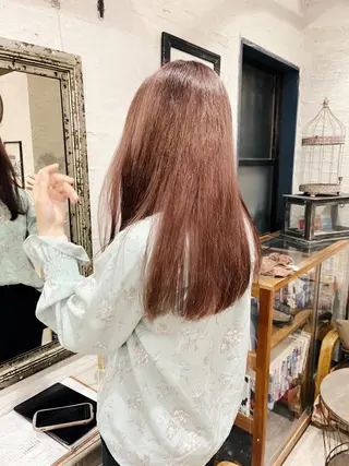 ミディアム カラー Cinq所属・ハイライト🌟/ ボブ/豊田のヘアスタイル