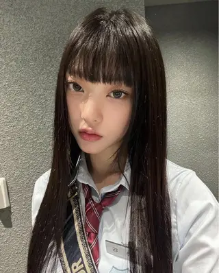 ミディアム レイヤー/ブロンド 透明感カラー/ヒロトのヘアスタイル