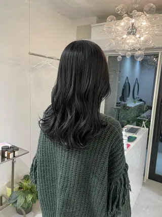 ロング カラー Koto🌿 ブリーチなしカラーのヘアスタイル