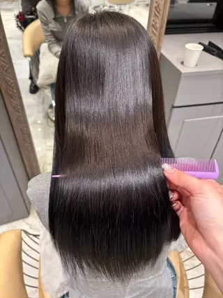 セミロング 透明感カラー/艶髪 髪質改善/AYARIのヘアスタイル