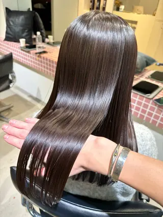 セミロング 髪質改善マスター 長尾勇弥/梅田中津のヘアスタイル