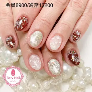 ネイル 💗🪽Tiary Nail🪽💗のネイルデザイン