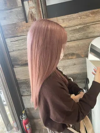 ロング andKおもろまち店 艶ダブルカラー✨のヘアスタイル