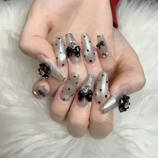 ネイル 🎀nana🫧 ワンホンネイル🎀のネイルデザイン