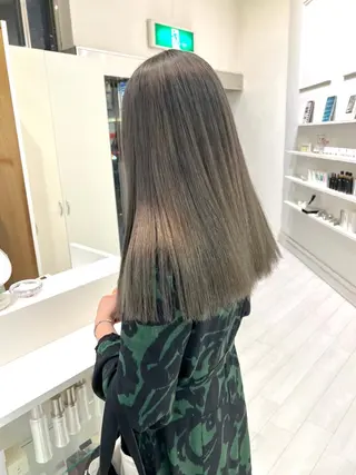 ロング カラー Parve  Mix 🫧梶川虹のヘアスタイル