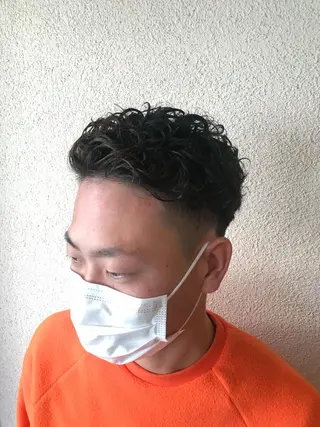 パーマ メンズ CRE'PS HAIR HIMAWARI所属・山本 大智のヘアスタイル