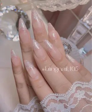 ネイル 23時まで❤︎韓国、 ワンホンネイルのネイルデザイン