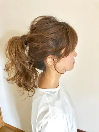 ロング ヘアアレンジ 平田 健一のヘアスタイル
