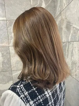 セミロング SALOWIN梅田茶屋町Suite店所属・韓国美容室出身 🌹Sana/梅田のヘアスタイル