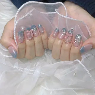 ネイル 🐝TOMO🎀ིྀ 【パラジェル取扱店】のネイルデザイン