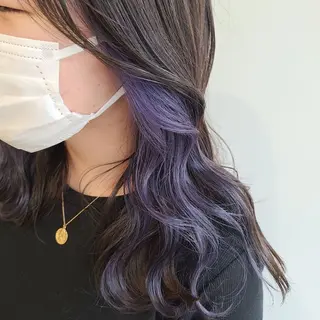 セミロング カラー Honoka👧🏼 カラーモデル募集中のヘアスタイル