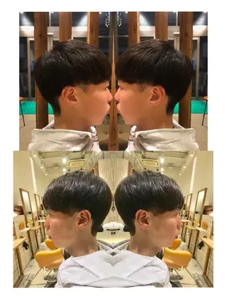 ショート メンズ Emerge武蔵小杉所属・/本物の髪質改善/ 古川新のヘアスタイル